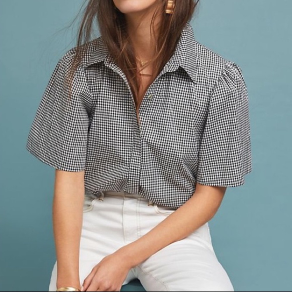 Anthropologie Eri + Ali Button Down Top